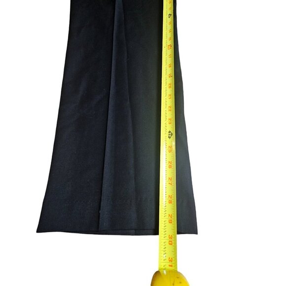 J. Ferrar Modern Fit Flat Front‎ Dress Pants Straight Leg Black Mens 34x30 NWT - Picture 12 of 13